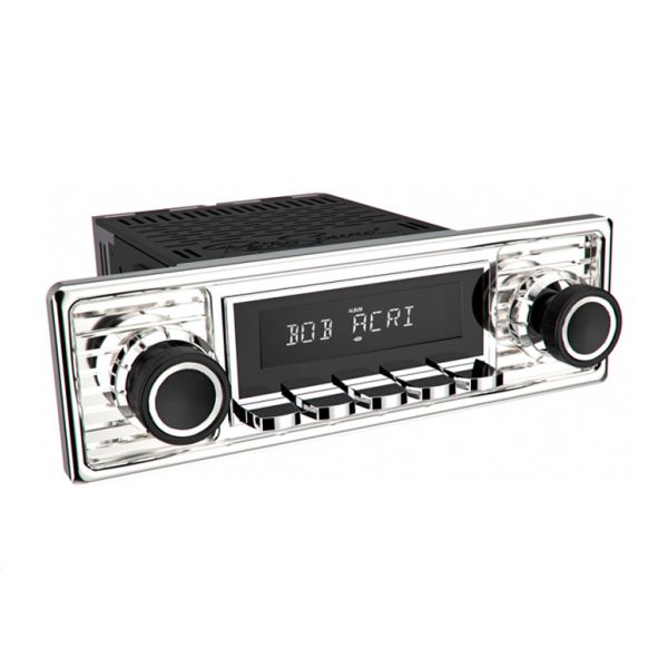RETROSOUND "MOTOR-4DAB" DAB+ Komplett-Set "Chrome" mit Zubehör