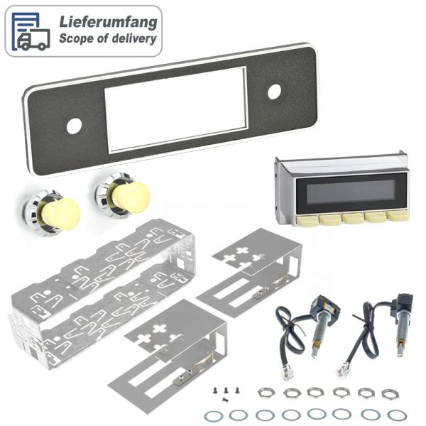 RETROSOUND "MOTOR-4DAB" DAB+ Komplett-Set "Ivory" mit Zubehör