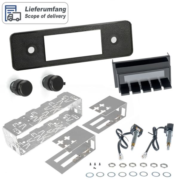 RETROSOUND "MOTOR-4DAB" DAB+ Komplett-Set "Black" mit Zubehör