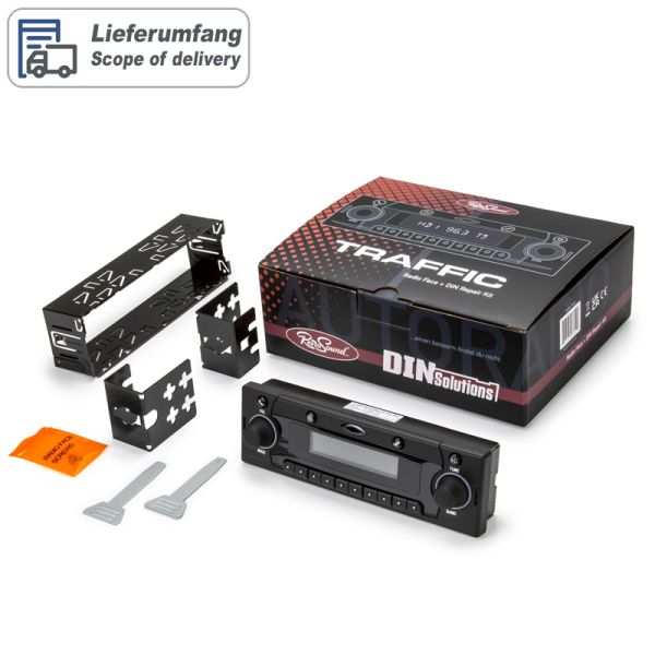 RETROSOUND Design "Traffic" DAB+ Komplett-Set 4DAB mit Zubehör