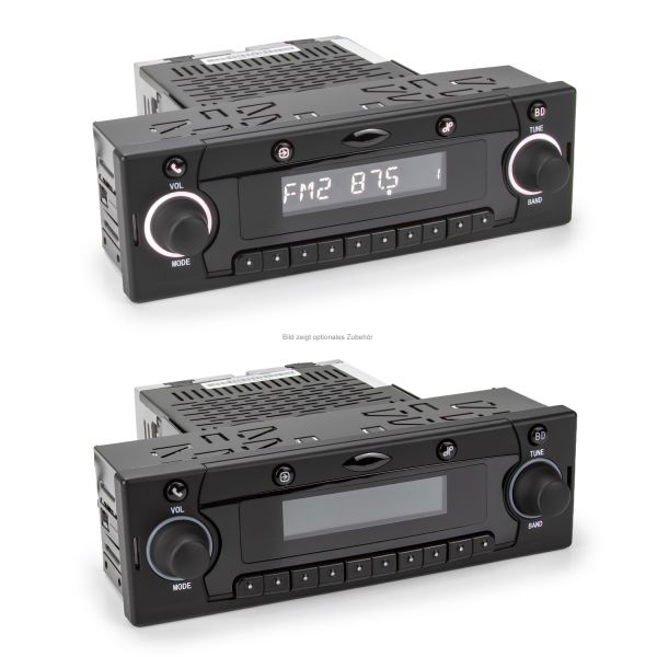 RETROSOUND Design "Traffic" DAB+ Komplett-Set 1DAB-1 mit Zubehör