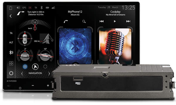 Z-N1000 - ZENEC 9" Infotainer, Infotainment System