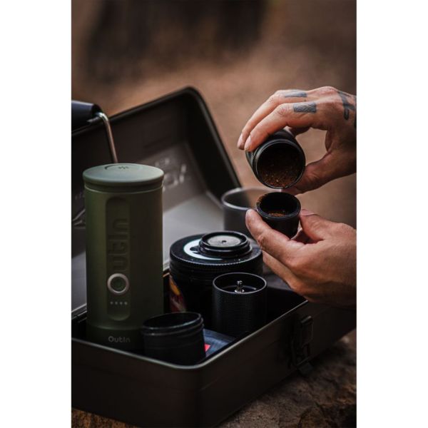 OutIn Nano Espressomaschine Grün