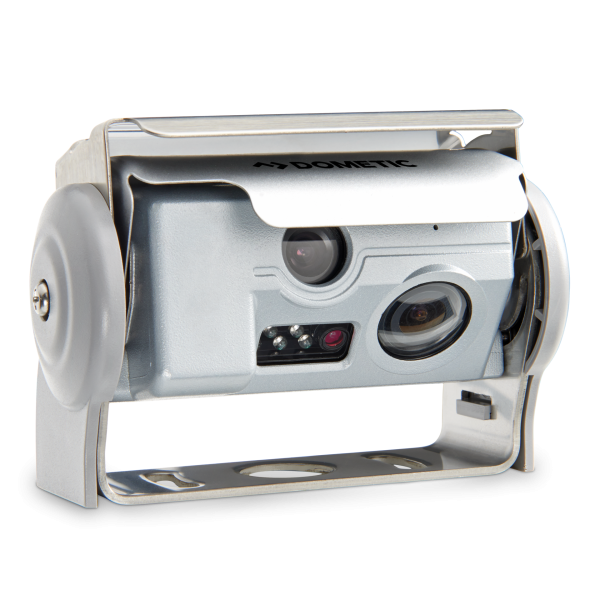 Dometic PerfectView CAM44 Farb-Doppelkamera, silber
