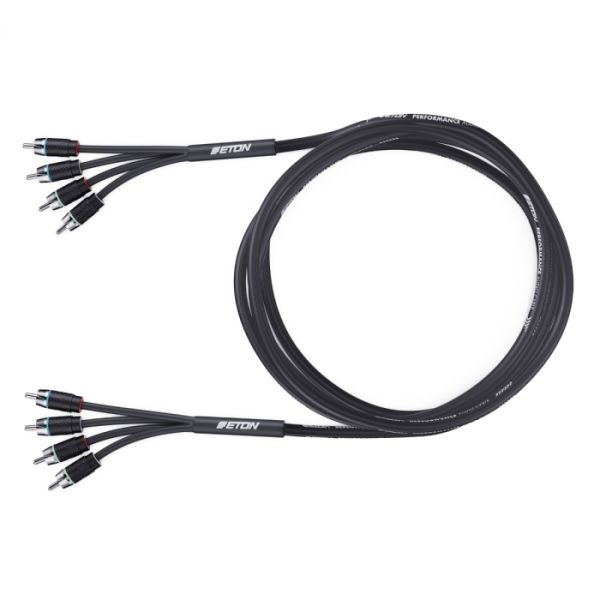 ETON RCA4P-55 4-CH Performance Cinch Kabel 5.50 m