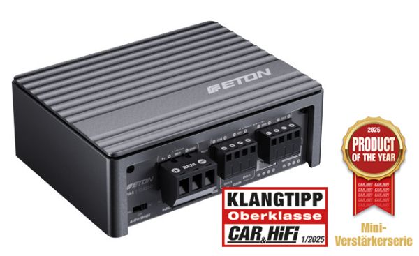 ETON PA4 4-Kanal Amplifier 2x 45 + 2 x 80 Watt