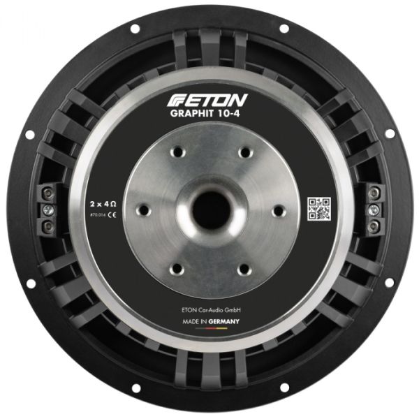 ETON Graphit 10-4 25 cm 2x4 Ohm Subwoofer Chassis