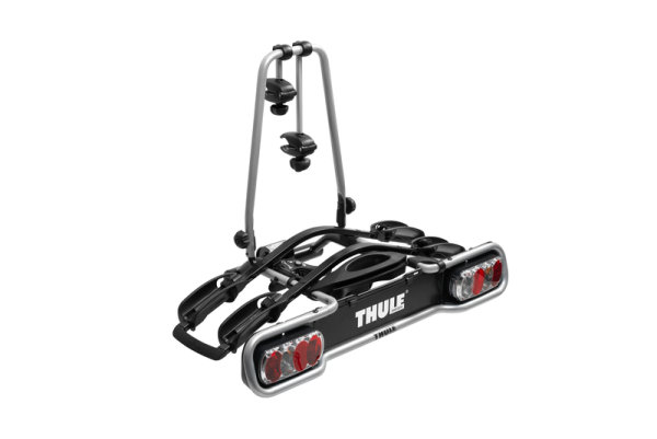 Thule EuroRide 2-Bike Anhängerkupplungs-Fahrradträger 13-polig schwarz/aluminium