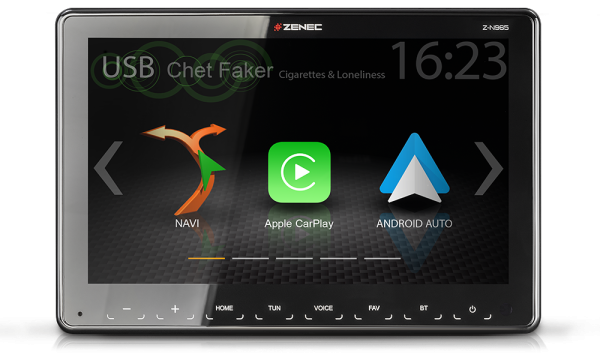 Z-N965 - ZENEC Prime 1-DIN Infotainer mit 9" HD Display